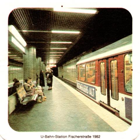 dsseldorf (d-nrw) gatz (eine echte) 12b (quad185-u bahn station)